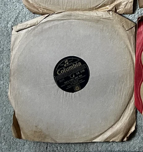 Columbia 78 RPM Record