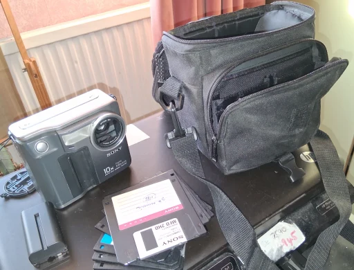 Vintage Sony Digital Camera Kit with Accessories