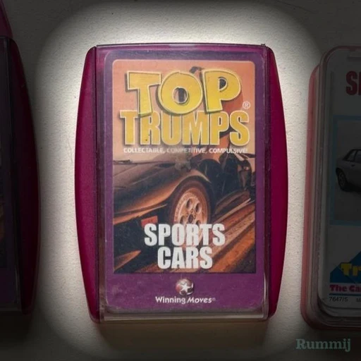 Top Trumps - Sports Cars